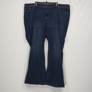 Torrid Luxe Slim Boot Super Stretch Bootcut Jeans Women's Plus Size 28T